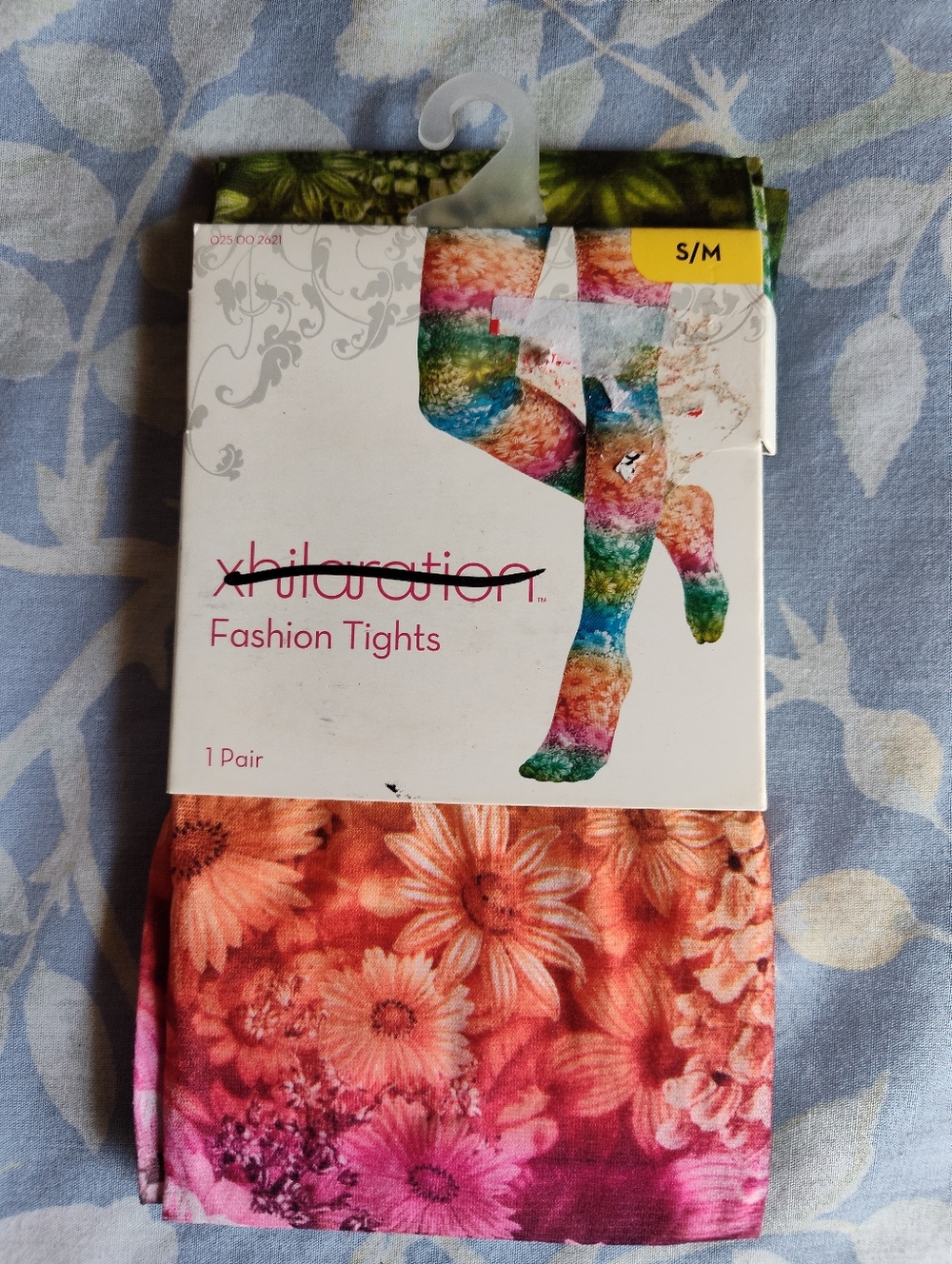Xhilaration Multicolor Floral Print Fashion Tights